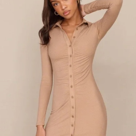 NWOT Reformation Amy Knit Dress - Picture 2 of 2